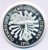 Németország 1992. "Nyári Olimpiai Játékok - München 1972" kétoldalas jelzett Ag emlékérem ...