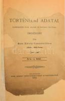 Bors Kálmán: Kunszentmiklós város történelmi adatai. Letelepedési kora, anyagi és szellemi fejlődése. Írta - - Kunszentmiklóson. Kunszentmiklós, 1892, Bors Károly, 304 p. Átkötött félvászon-kötésben, restaurált, részben pótolt címlappal, közte foltos lapokkal is (8-10), hiányos: 327 p. teljes. Így hiányosan is rendkívül ritka!