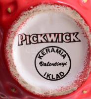 Pickwick epermintás kiöntő, jelzett, orránál kis mázhibával, 24x15 cm