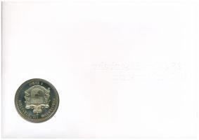 Liechtenstein 1997. 5E Cu-Ni "Liechtensteini vasút" felbélyegzett borítékban, bélyegzéssel...