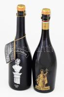 Szent István pezsgő, 10,5%, 0,75l. + Walton Claudius Caesar extra dry pezsgő, 11,5%, 0,75l.