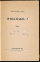 Bárdosi Németh János: Isten rádiója. Versek. A szerző, Bárdosi Németh János (1902-1981) költő, író, ...
