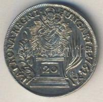 Ausztria/magyar verdejel 1764KB 20Kr Ag M.Theresia T:2 kis ph