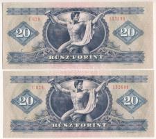 1975. 20Ft (2x) "C 628 132198, C 628 132600" T:AU
Adamo F16