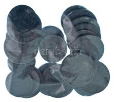 Német Harmadik Birodalom 1940-1944. 1pf Zn - 10pf Zn (3xklf, 30db) T:VF-F, kis oxidáció German Third Reich 1940-1944. 1 Pfennig Zn - 10 Pfennig Zn (3xdiff, 30pcs) C:VF-F, small oxygenation