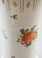 Herendi Petite bouquet de rose PBR mintás nagyváza, jelzett, hibátlan, m: 36,5 cm