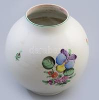 Herendi Tertia váza, jelzett, kis kopással, m: 18 cm