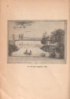 Darvas István: 
Az első pesti függőhíd. (Dedikált.)
Budapest, [1948]. Budapest Székesfőváros házin...
