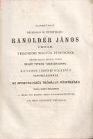 Freppel, [Charles-Émile]: 
Kritikai bírálata Renan Ernő által írt Jesus életének. Abbé Freppel sorb...