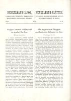 [Folyóirat] Henszlmann-lapok. A Budapesti Királyi Magyar Pázmány Péter Tudomány-egyetem Művészettört...