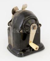 KIN 512 bakelit hegyező, kopásokkal, m: 13 cm