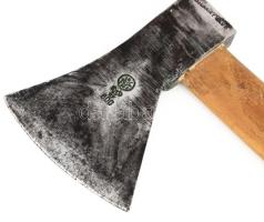 Jelzett balta, jó állapotban, h: 50 cm