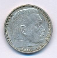 Német Harmadik Birodalom 1939A 2M Ag "Hindenburg" T:XF-VF
German Third Reich 1939A 2 Mark...