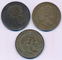 1947. 5Ft Ag "Kossuth" (3x) T:VF,F patina
Adamo F8.1