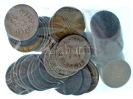 Német Birodalom / Németország Weimari Köztársaság / Német Harmadik Birodalom 1874-1941. 10pf (31xklf) + 1907-1925. 5pf (12xklf) T:XF-F, patina German Reich / Germany Weimar Republic / German Third Reich 1874-1941. 10 Pfennig (31xdiff) + 1907-1925. 5 Pfennig (12xdiff) C:XF-F, patina