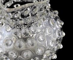 Bütykös kancsó, Parád, cca 19. sz. vége, hibátlan, m: 12 cm /// Knobbed jug, Parád, c. late 19th cen...