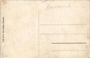 Homonna, Humenné; Jeszenői (Várjeszenő) vár. Waller Mór kiadása 2798. / castle (EK)