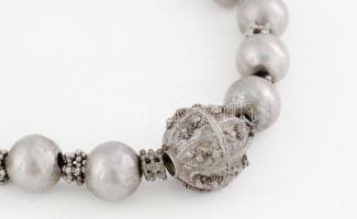 cca 1930/40 Jemeni tradicionális nyakék, jó állapotban, m: 24 cm