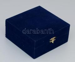 Ománi ezüst (Ag) 4 részes szalvétagyűrű szett, klf mintákkal, jelzett, díszdobozban, nettó 87g