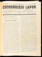 1939 Csendőrségi Lapok. XXXIX. évf. 13-24 sz., 1939. júl. 1. - dec. 22. Szerk.: Besnyői Beöthy Kálmá...