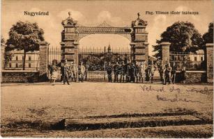 1915 Nagyvárad, Oradea; Főherceg Vilmos tüzér laktanya. B. A. / K.u.k. artillery military barracks (EK)