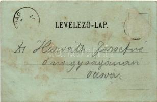 Tusnádfürdő, Baile Tusnad; látkép, fürdő, este holdfényben. Adler A. (Brassó) / general view, spa at...