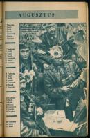 1943 A Magyar Nemzet naptára. Bp., Globus-ny., 79+1 p. Gazdag fekete-fehér képanyaggal, köztük hábor...