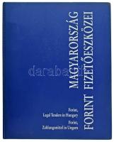 Magyarország forint fizetőeszközei. MNB kiadás, információk a forintrendszerről 2003-ig bezárólag, bankjegyekről és emlékpénzekről, mappában.