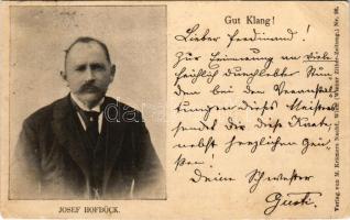 1899 (Vorläufer!) Josef Hofböcke, Gut Klang! Verlag von M. Krämers Nachf. Nr. 26. (EB)