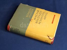 Komlós Aladár: A magyar költészet Petőfitől Adyig. (Dedikált.)
Budapest, 1959. Gondolat Kiadó (Fran...