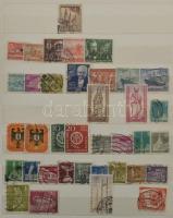 1949-1990 Igen tartalmas Berlin gyűjtemény jó értékekkel, sorokkal, benne kevés Ónémet és Bayern, A4...