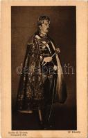 IV. Károly király. Koller utóda Szenes felvétele 1916. / Charles I of Austria (EK)