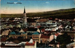 Kolozsvár, Cluj; látkép. K. J. Bp. 1917/21. / general view (EB)