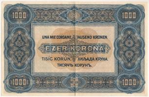 1920. 1000K "Orell Füssli Zürich" nyomdahely-jelöléssel, "B 23 212660" sorszámma...
