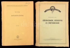 Schimanek Emil: Gőzkazánok, gőzgépek, és gőzturbinák. Tájékoztató a gőzüzemű erőművek üzemi viszonyairól. Budapest, 1950, Népszava. 192p. Kiadói papírkötésben, szakadozott borítóval. + Vida György: Hőerőgépek. Bp., 1963. Tankönyvkiadó. 353p.
