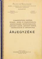 Felten és Guilleaume Kábel-, Sodrony- és Sodronykötélgyár Rt. Gummiszigetelésű vezetékek, dynamó-, selyem- és zománchuzalok, szigetelőlemezek, szigetelőszalagok, lakkozott csövek, lakkozott papírok, szigetelőcsövek és tartozékainak árjegyzéke. 1935. jan. 1. Bp.,(1935.) ,Felten és Guilleaume, 61 p. Kiadói spirálkötés, kopott borítóval.