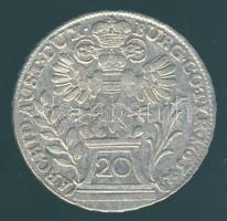 Ausztria 1763. 20Kr Ag M.Theresia T:3+/3