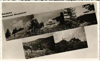 Madarasi-Hargita, Harghita-Madaras; menház. Kováts István fényképész kiadása / mountain tourist house (fl)