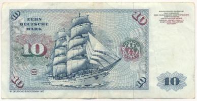 Német Szövetségi Köztársaság 1980. 10M "CR 7599035P" T:F
Federal Republic of Germany 1980...