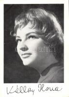 Kállay Ilona színésznő dedikált fotó 9x13 cm