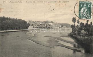 Coimbra from the railway bridge