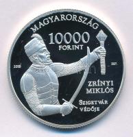 2016. 10.000Ft Ag "Szigetvári vár / Zrínyi Miklós" kapszulában T:PP Adamo EM325