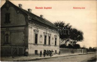 Budapest XIV. Komócsy utca, lakóház. Váradi Béla kiadása 682. (EK)