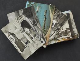 Kb. 100 db MODERN magyar város képeslap / Cca. 100 MODERN Hungarian town-view postcards