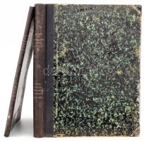 I. Über den Gebirgsbau Mittelbündens and II: Über die Ausbreitung der Diluvialgletscher in der Schweiz. (= Beiträge zur geologischen Karte der Schweiz, herausgegeben von der Geologischen Commission der Schweiz. Naturforsch. Gesellschaft. Neue Folge 41 , des ganzen Werkes 71. Lieferung) Zyndel, F. und R. Frei, Bern, 1912. A. Francke. 59p + 5 kih t. Korabeli félvászon kötésben +  Geologische Bibliographie der Schweiz, 1900-1910, von dr. Emil Gogarten und dr. Walt. Hauswirth Bern, 1913. 412p. Kiadói félvászon kötésben