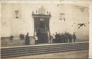 The funeral ceremony of Pope Pius X photo