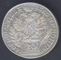 Ausztria 1757. 20Kr Ag M.Theresia T:2-/3+ juszt
