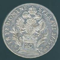 Ausztria/magyar verdejel 1765B P-SK-PD 20Kr Ag I.Ferenc T:2