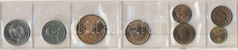 Mexikó 1942-73. 10c-50P össz. 8 db T:1,2