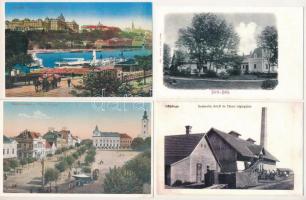35 db MODERN reprint magyarországi város képeslap / 35 modern Hungarian reprint town postcards